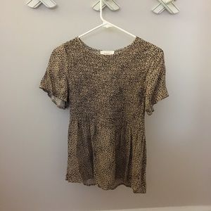 Adorable Cheetah Print T-shirt